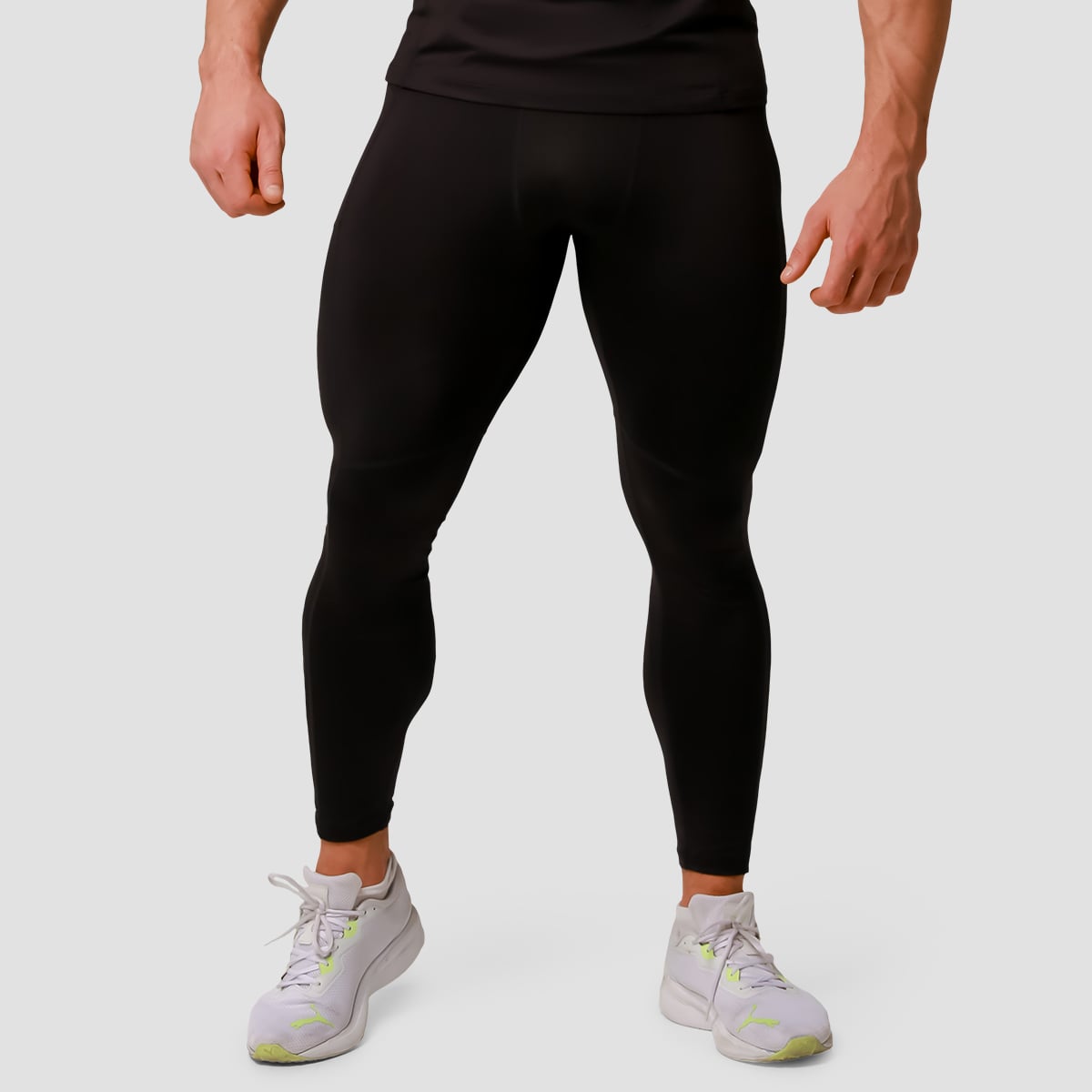 Leggings Pulse Running Black - GymBeam