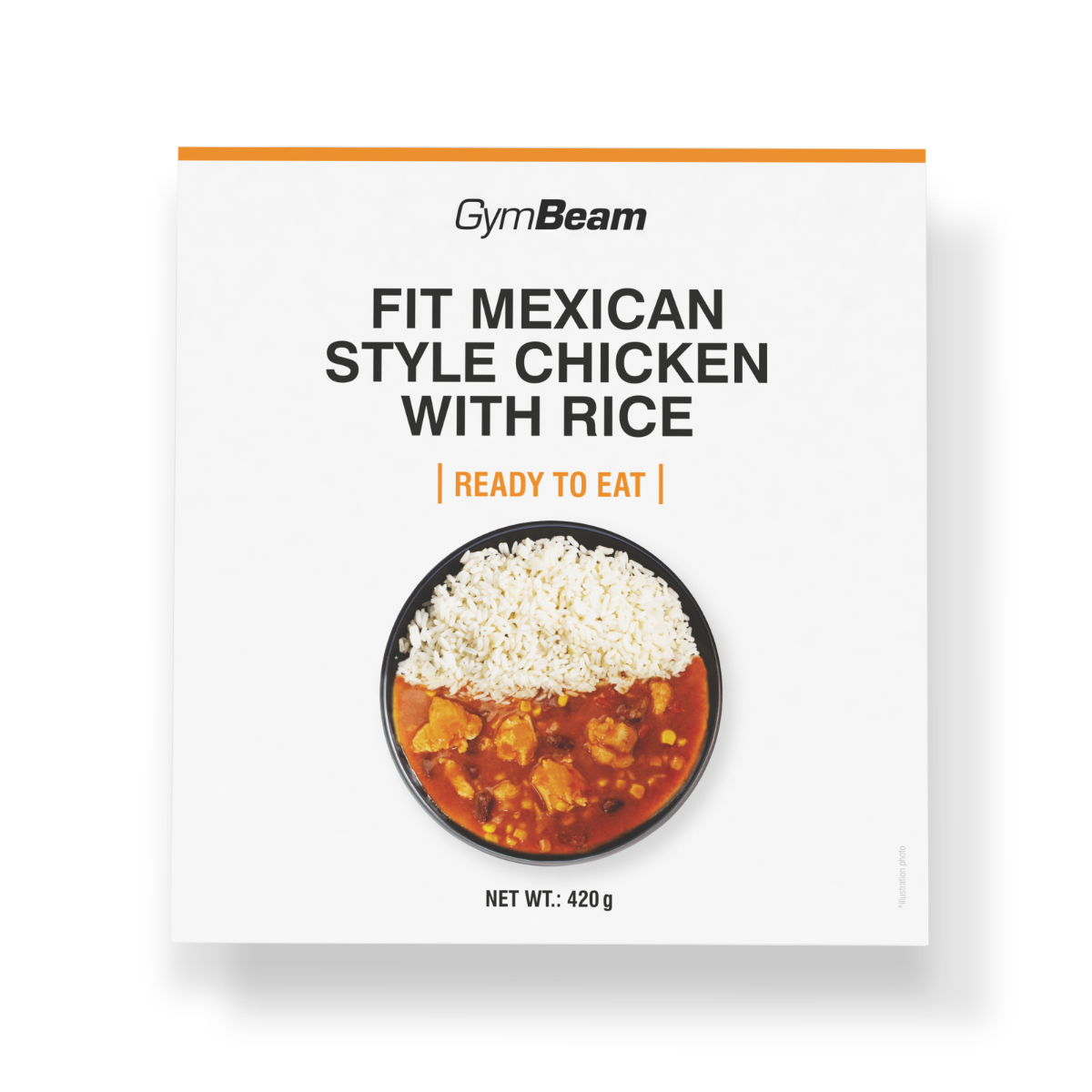 Pollo alla Messicana con Riso FIT Ready to Eat - GymBeam