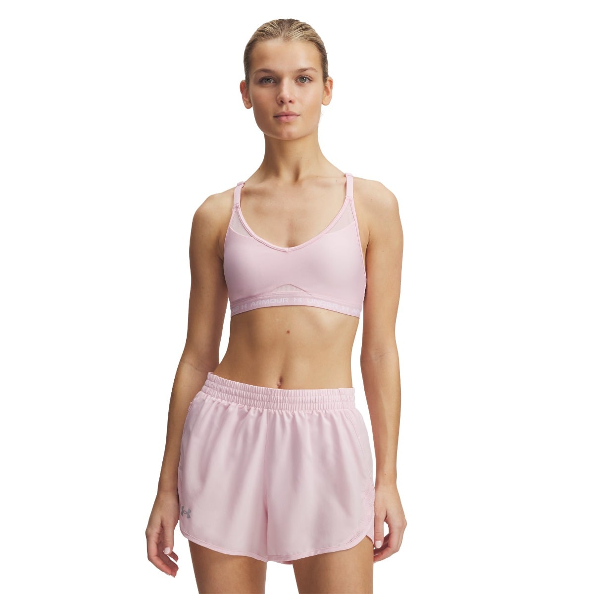 Reggiseno Sportivo Crossback Low Pink - Under Armour