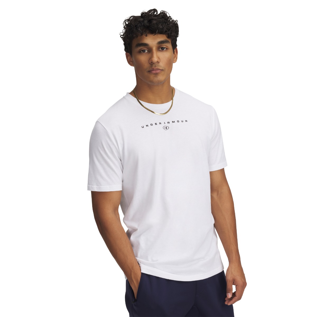 T-shirt Stacked Logo White - Under Armour