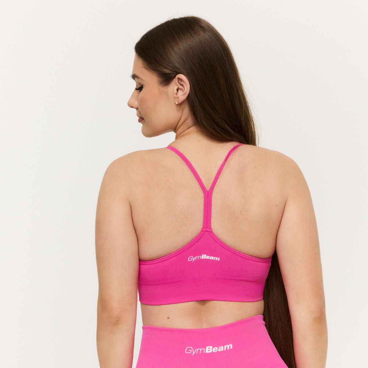 Reggiseno Sportivo Sculpt Seamless Rose - GymBeam