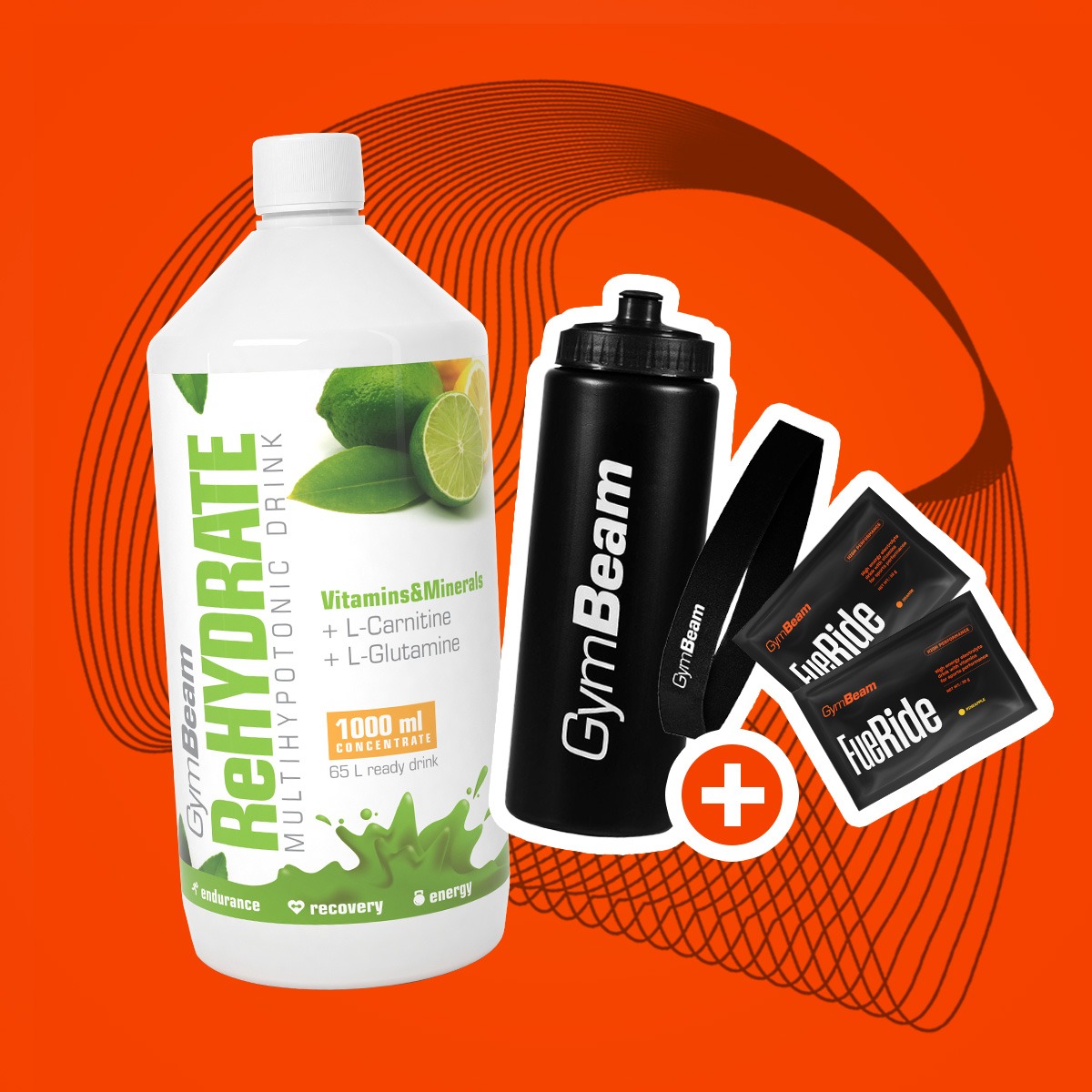 Bevanda Ionica ReHydrate - GymBeam + OMAGGI
