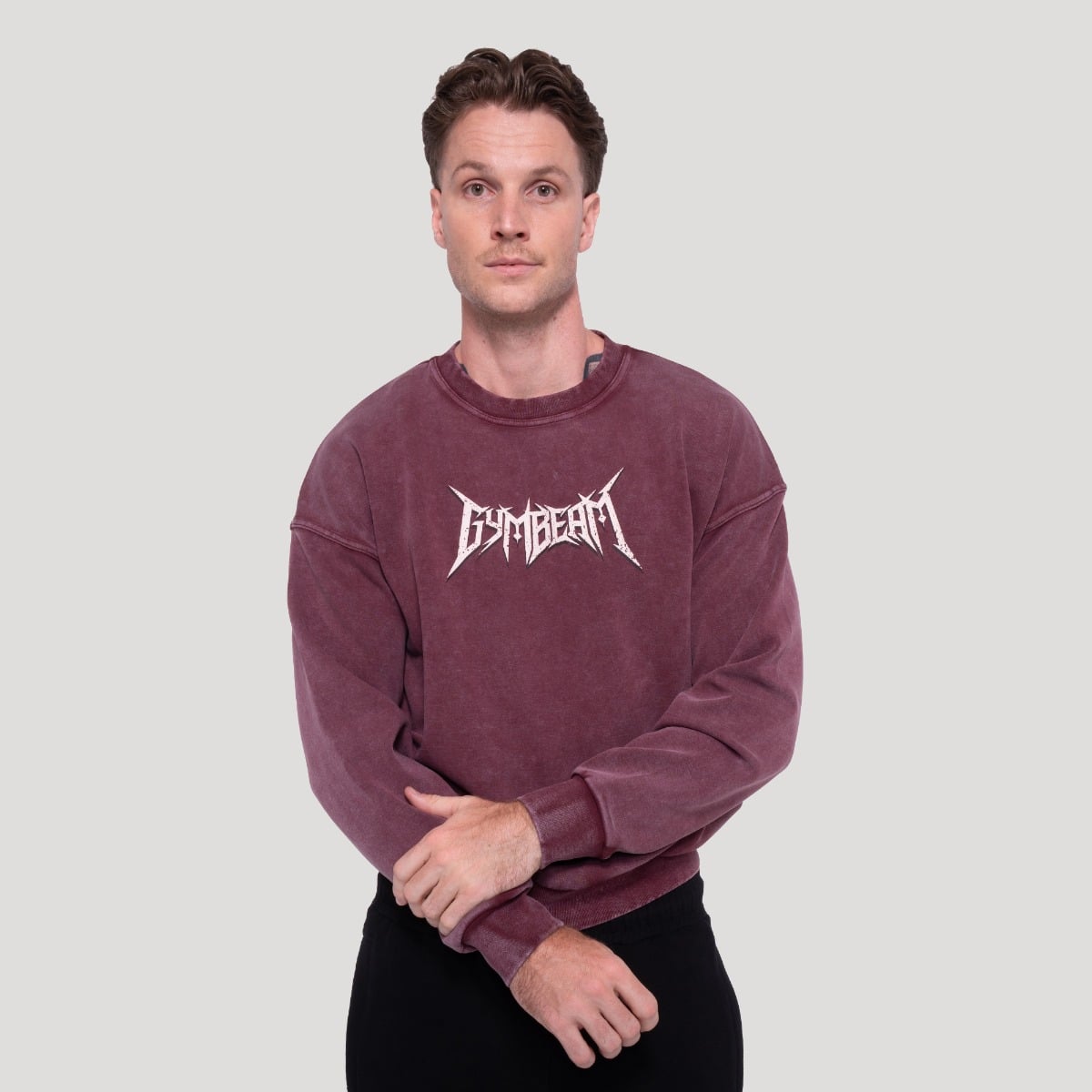 Felpa Spike Burgundy - GymBeam