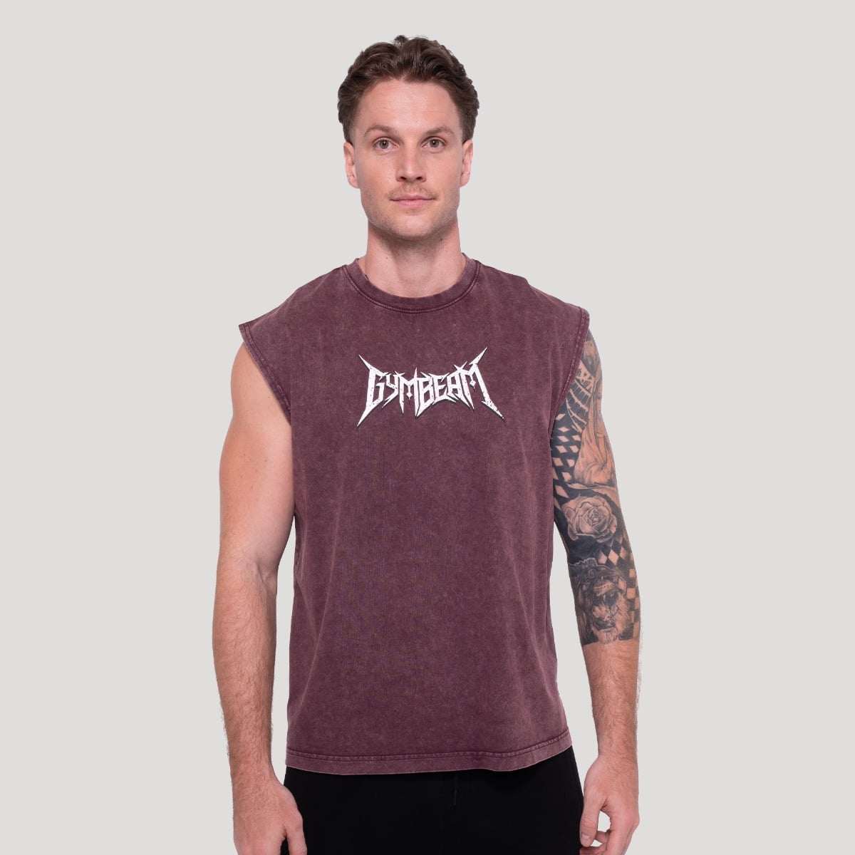 Canotta Spike Burgundy - GymBeam