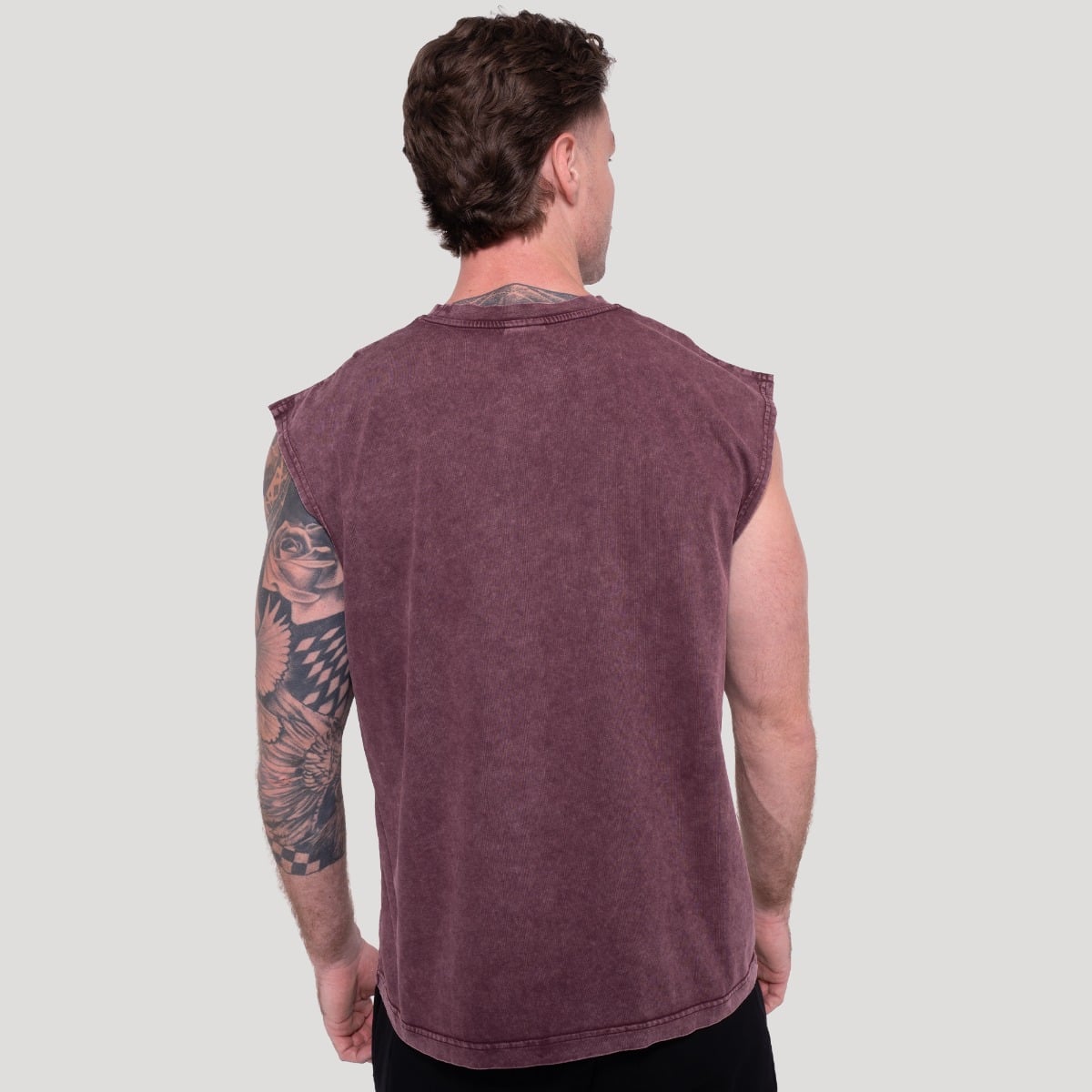 Canotta Spike Burgundy - GymBeam