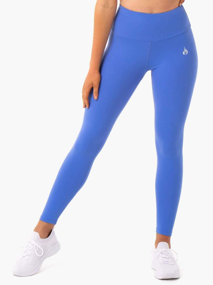 Leggings Staples Scrunch Bum Donna Iris Blue - Ryderwear