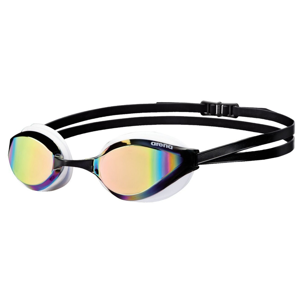 Occhialini da Nuoto Python Mirror Black White - Arena