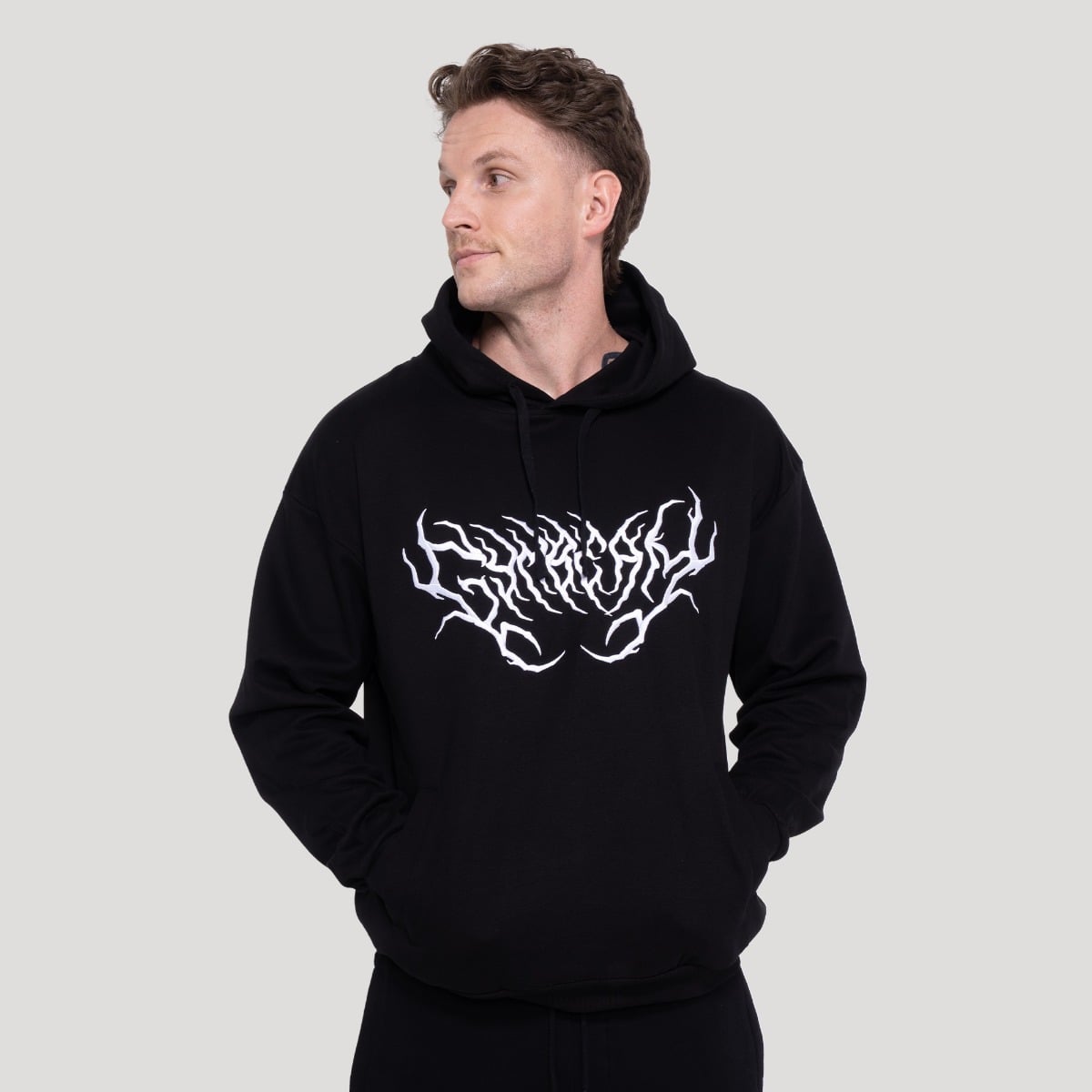 Felpa Thorn Black - GymBeam