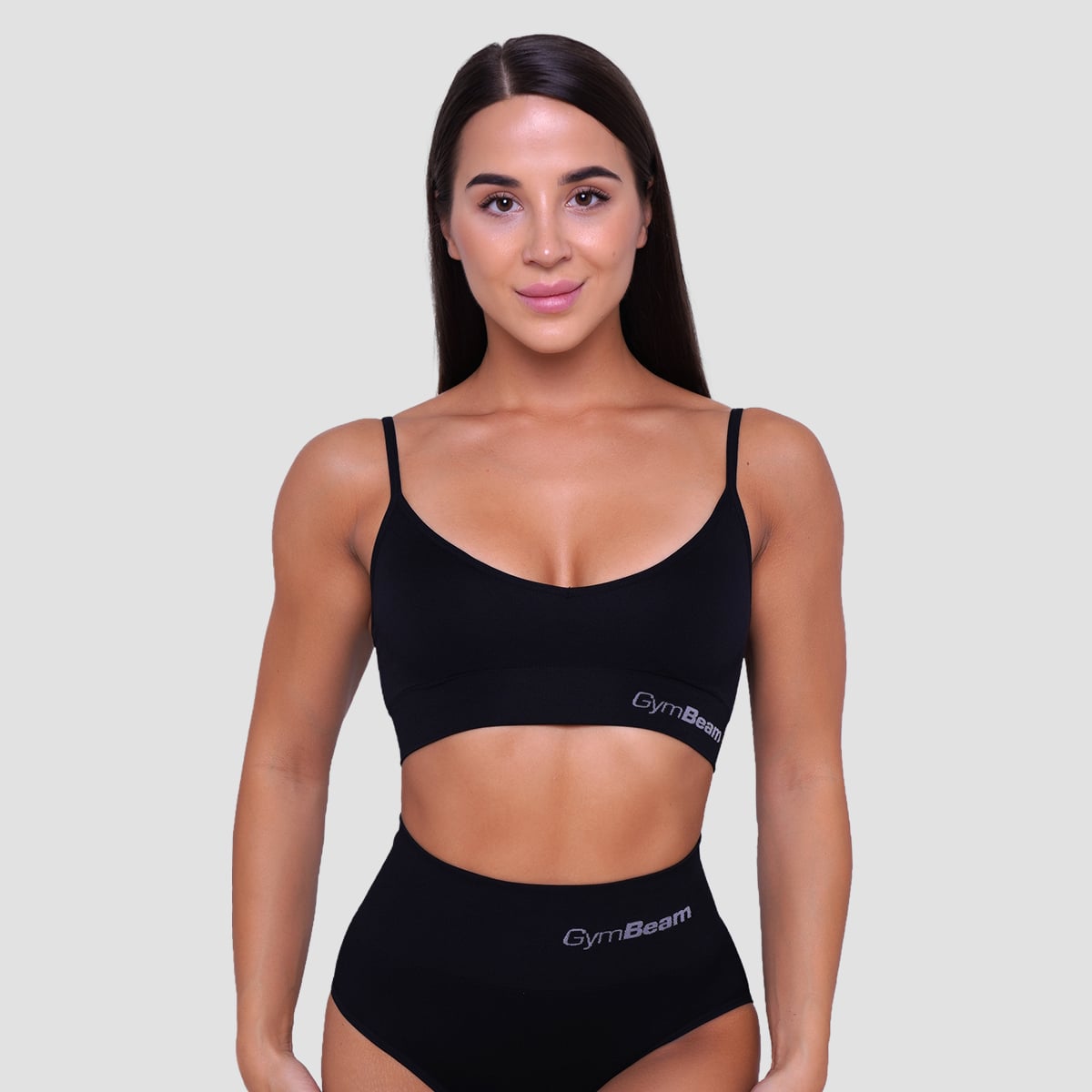 Reggiseno Sportivo Triangle Black - GymBeam