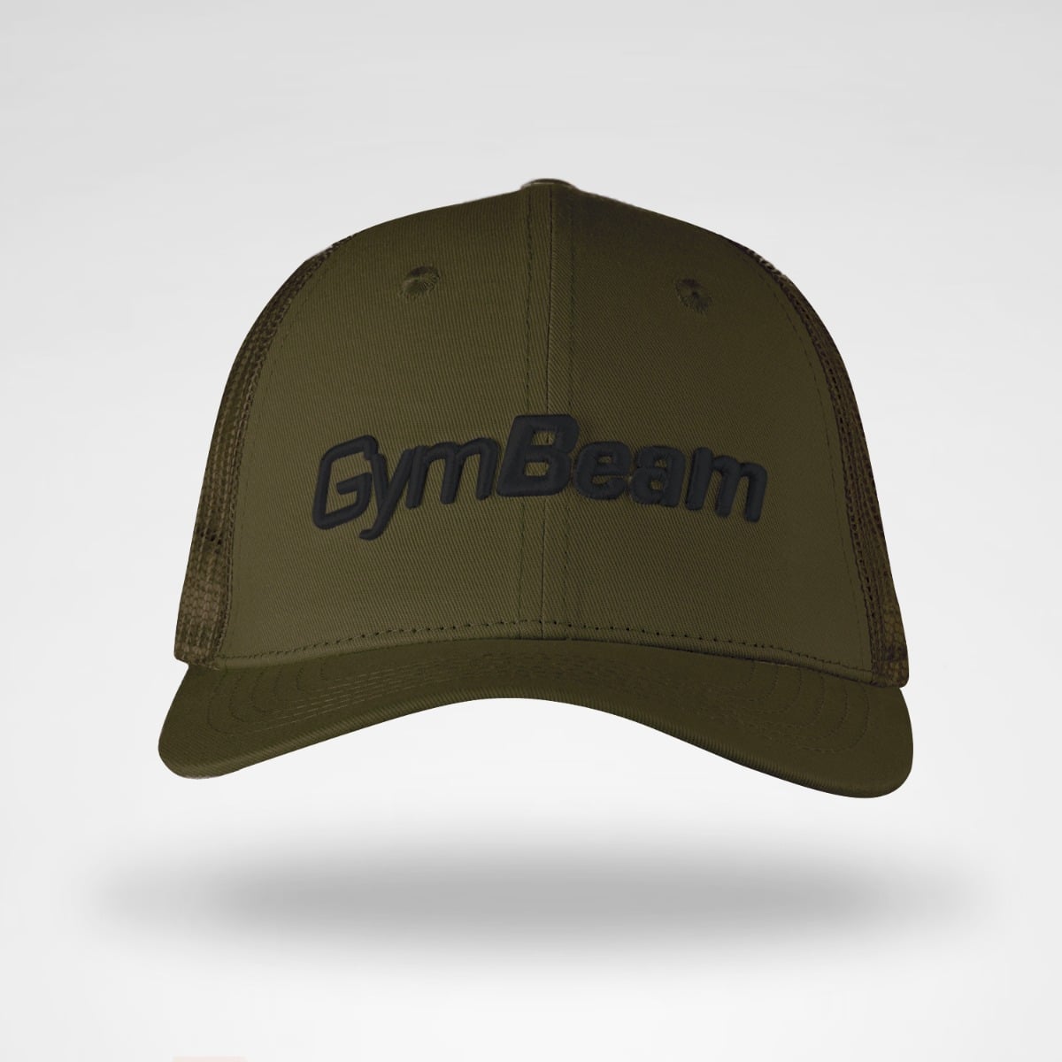 Cappellino Mesh Panel Military Green - GymBeam