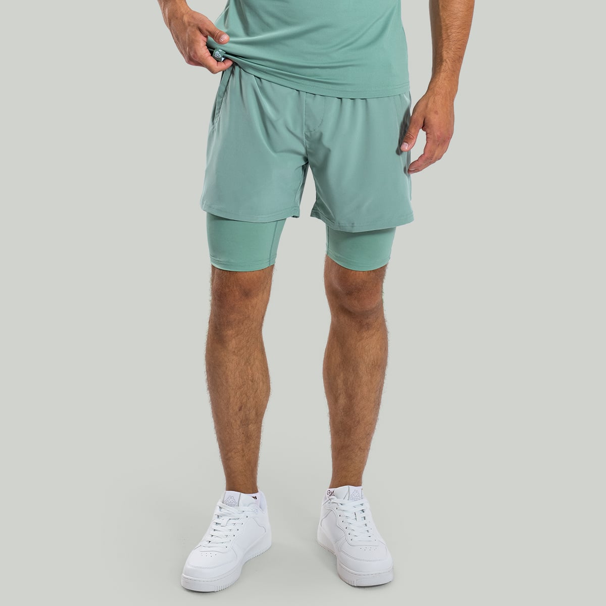 Pantaloncini ULTRA 2in1 Agave - STRIX