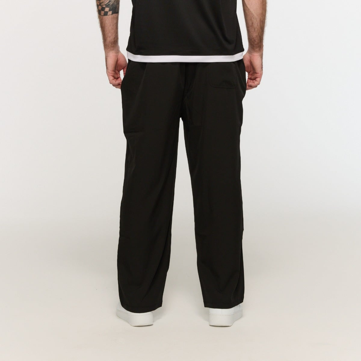 Pantaloni Varsity Black - GymBeam