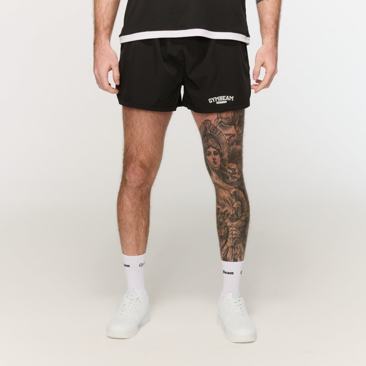 Pantaloncini Varsity Black - GymBeam