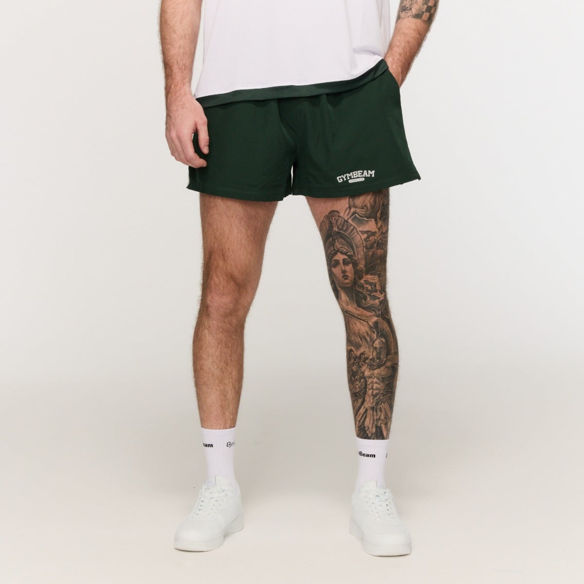 Pantaloncini Varsity Green - GymBeam