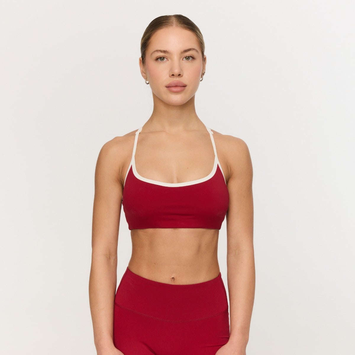 Reggiseno Sportivo Varsity Red - GymBeam