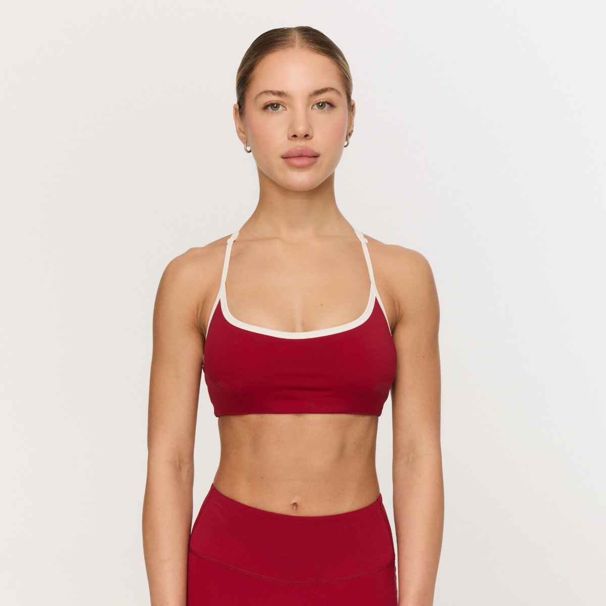 Reggiseno Sportivo Varsity Red - GymBeam
