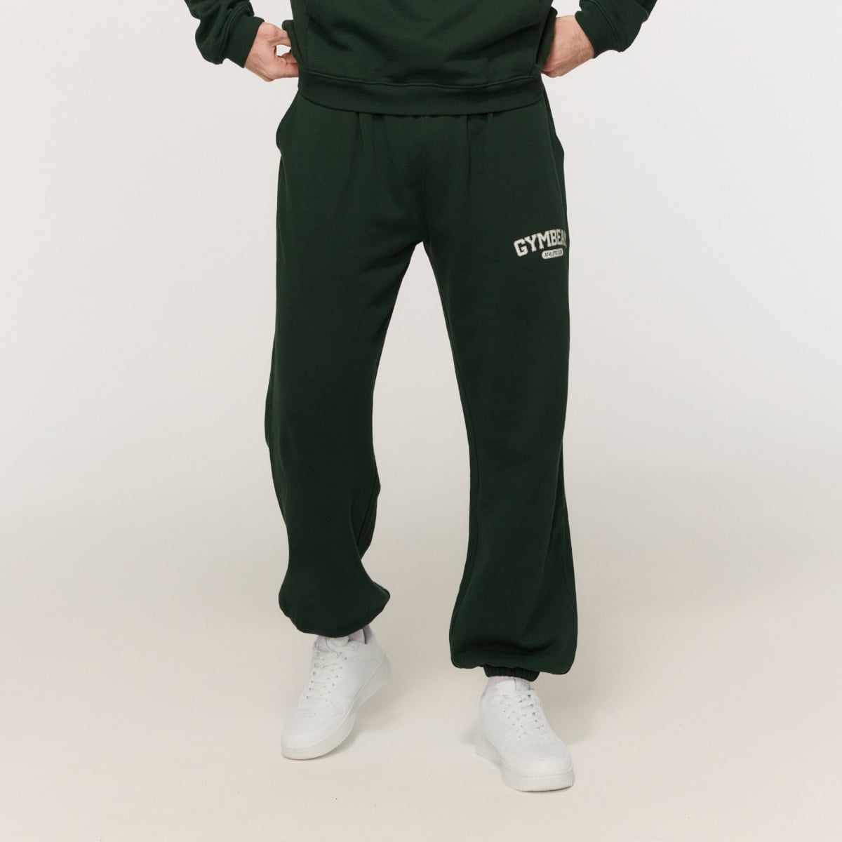 Pantaloni Sportivi Varsity Green - GymBeam