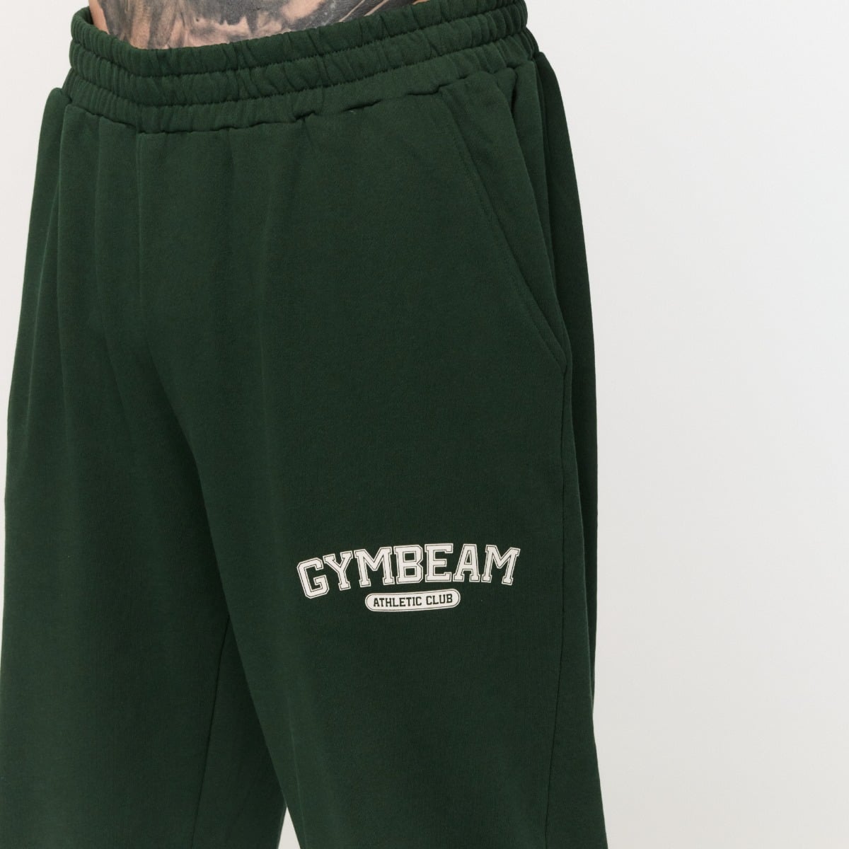 Pantaloni Sportivi Varsity Green - GymBeam