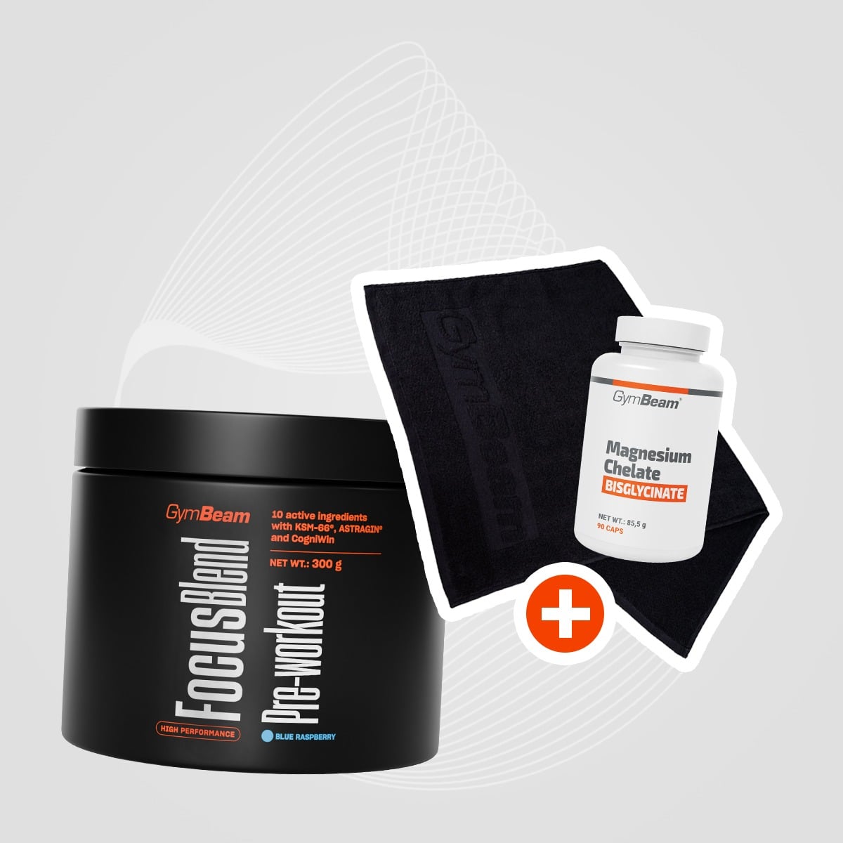 Focus Blend Pre-Workout - GymBeam + OMAGGI