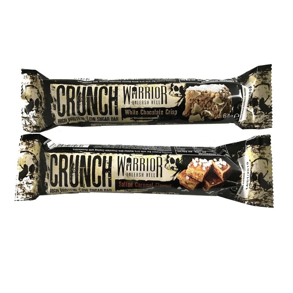 Barretta Proteica Crunch 64 g - Warrior