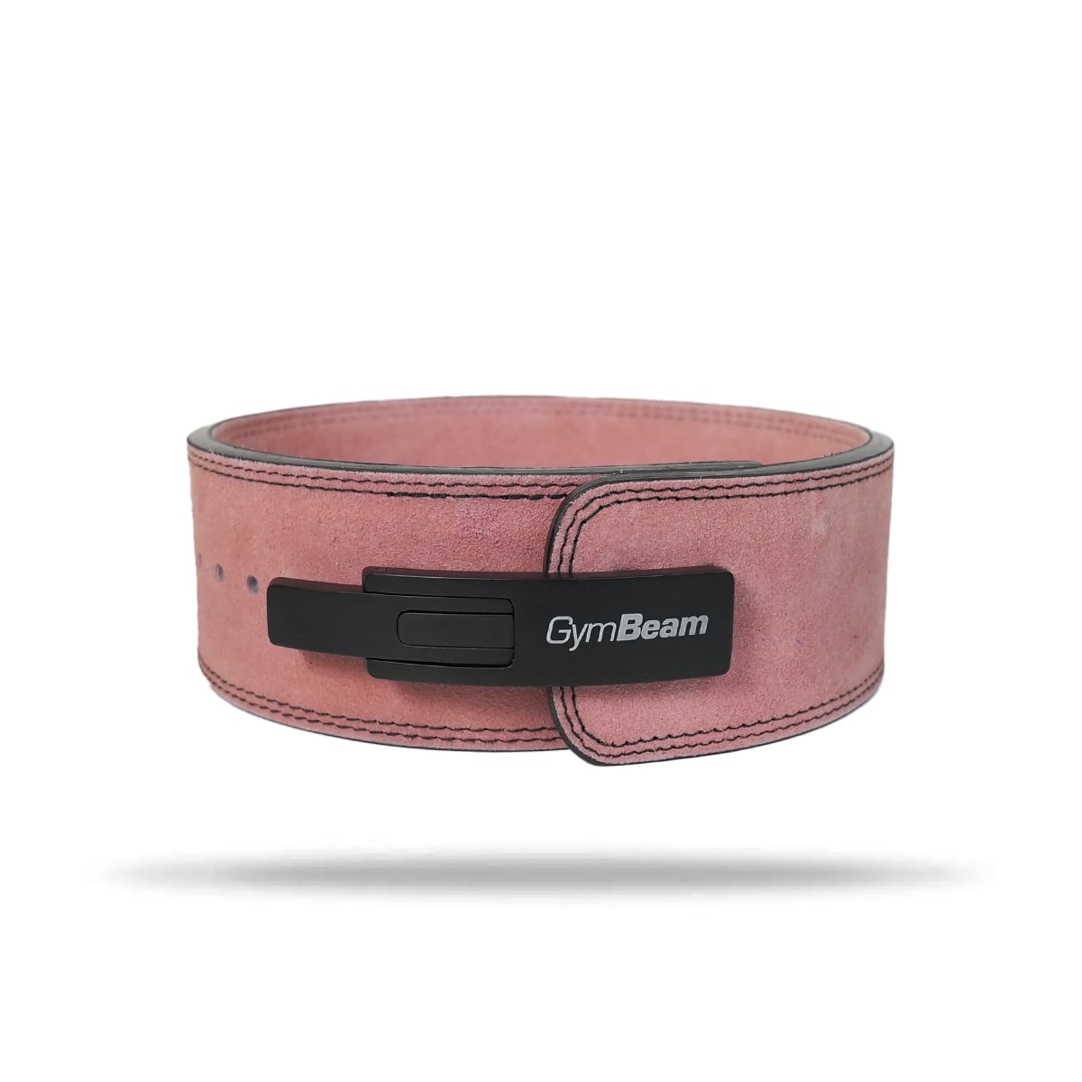 Cintura da Powerlifting LEVER Pink - GymBeam