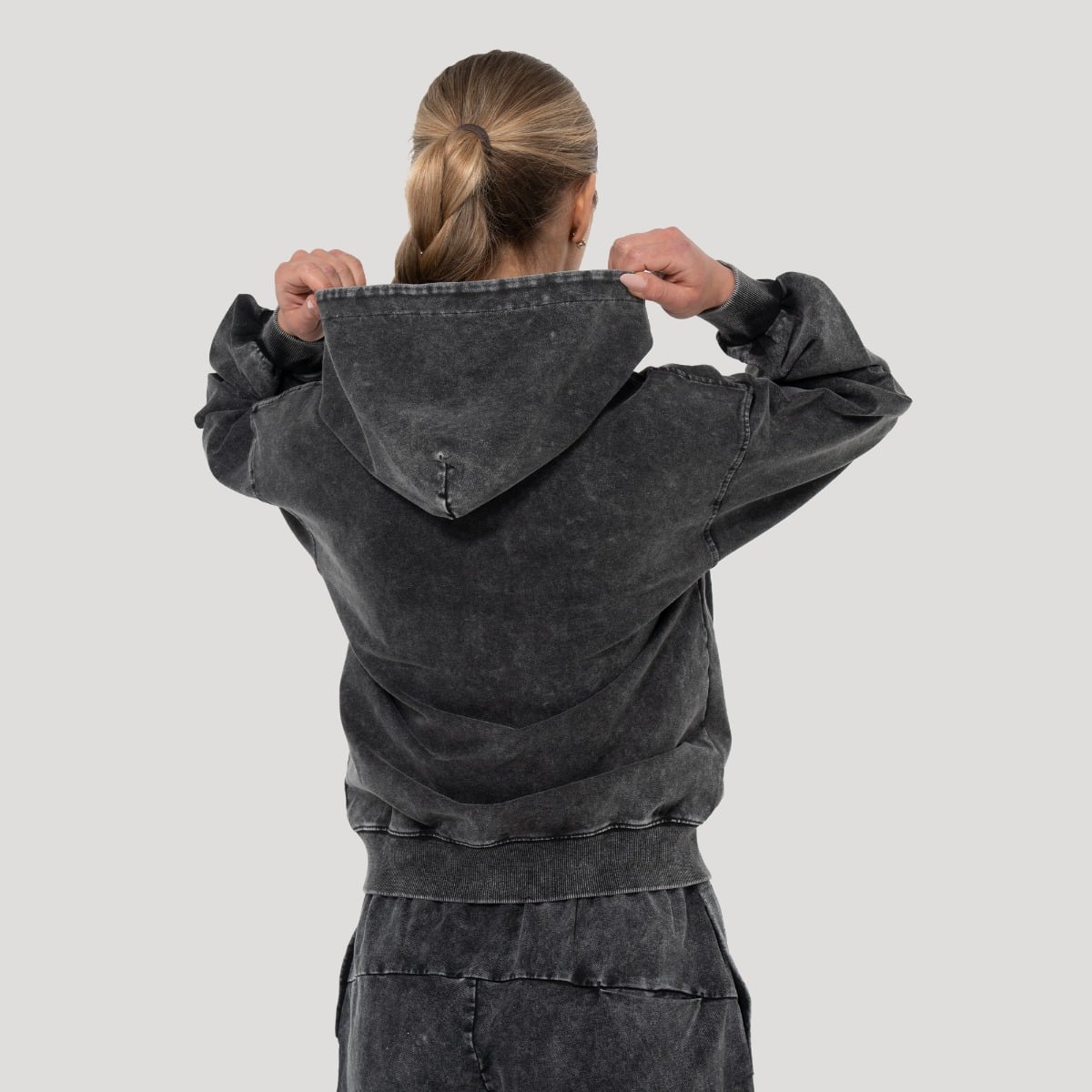 Felpa da Donna Abyss Charcoal - GymBeam