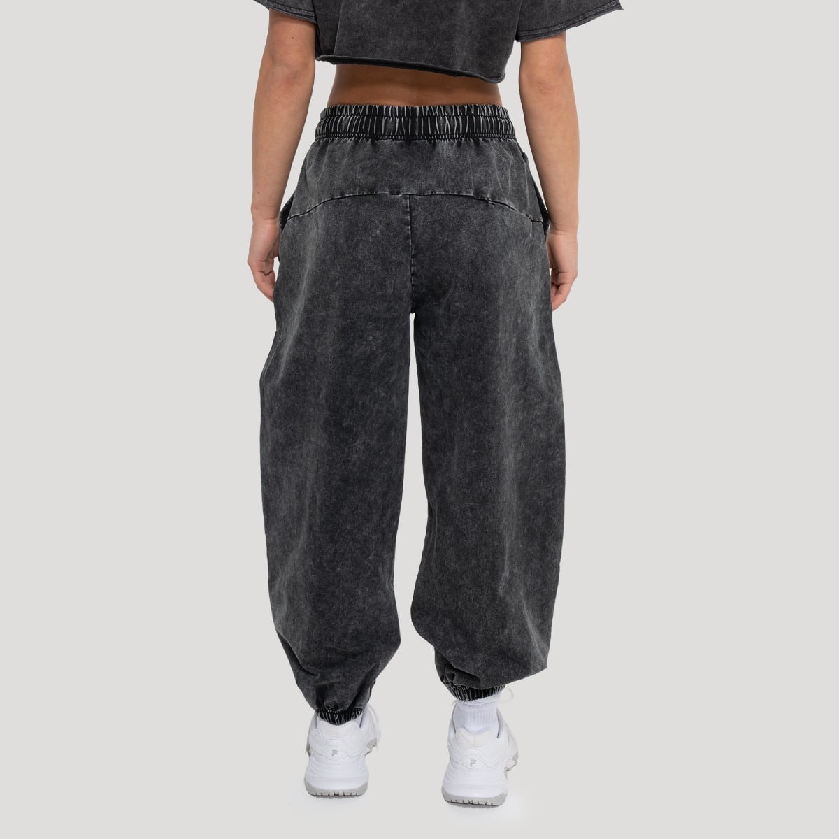 Pantaloni Sportivi da Donna Abyss Charcoal - GymBeam