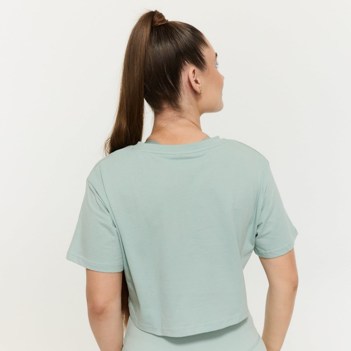 Crop Top da Donna Limitless Eucalypt - GymBeam