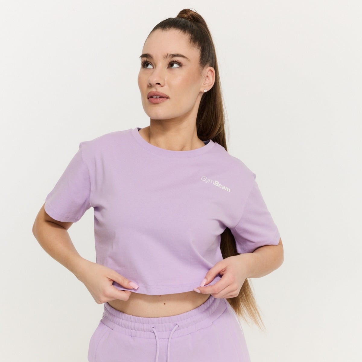 Crop Top da Donna Limitless Lavender - GymBeam