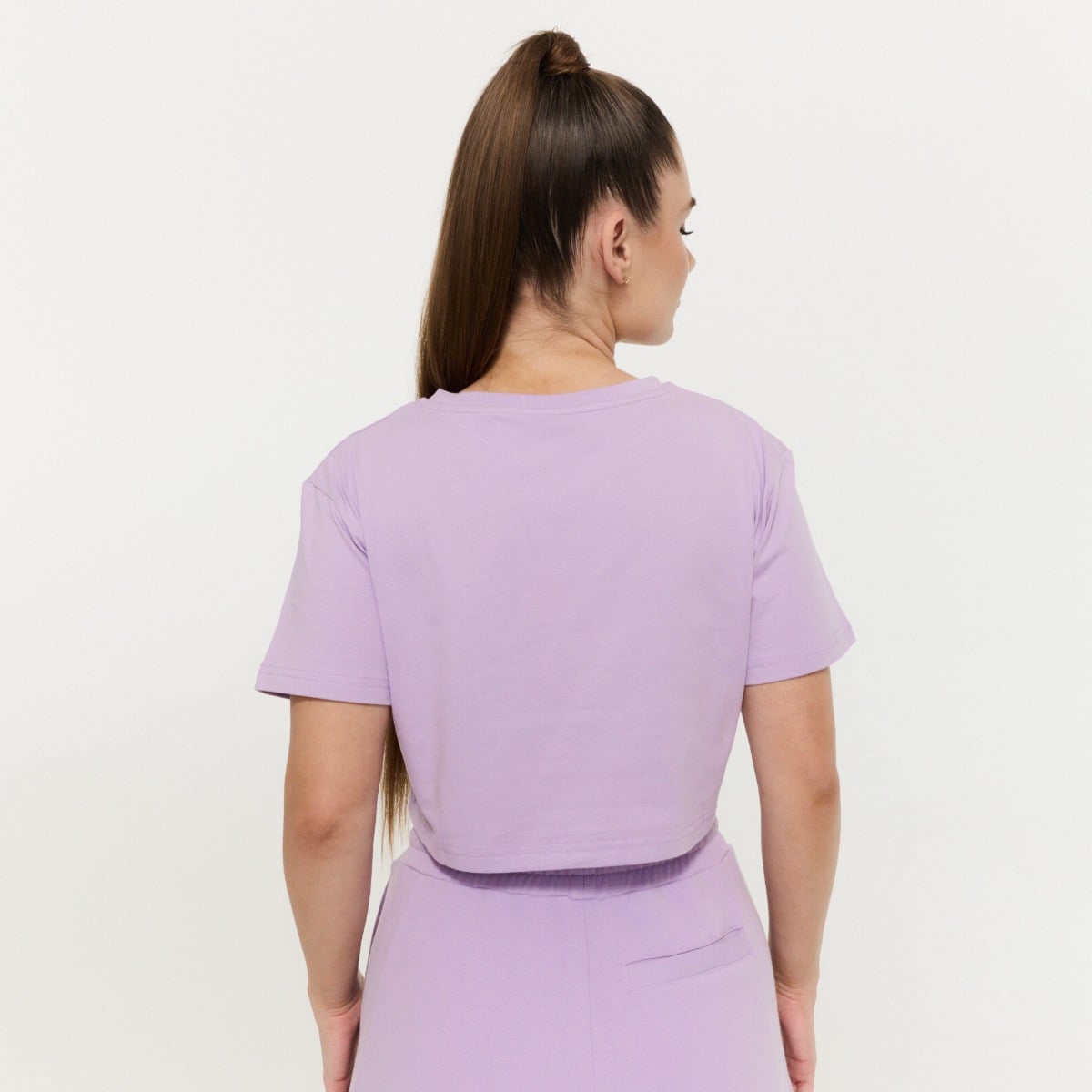 Crop Top da Donna Limitless Lavender - GymBeam