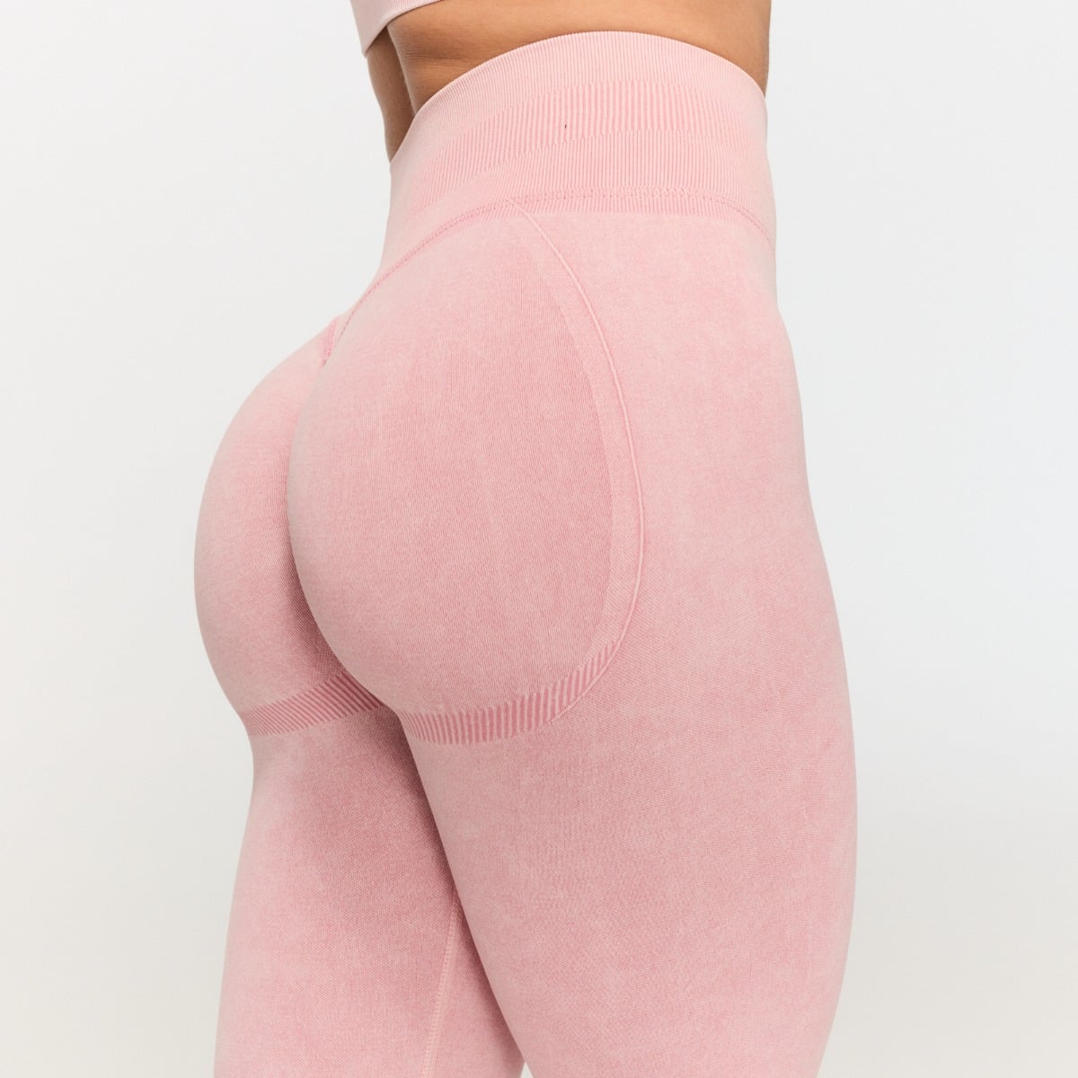 Leggings Seamless Fierce Baby Pink - GymBeam