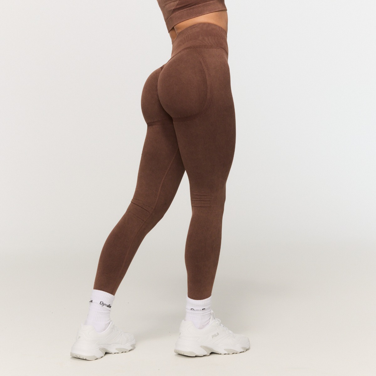 Leggings Seamless Fierce Brown - GymBeam