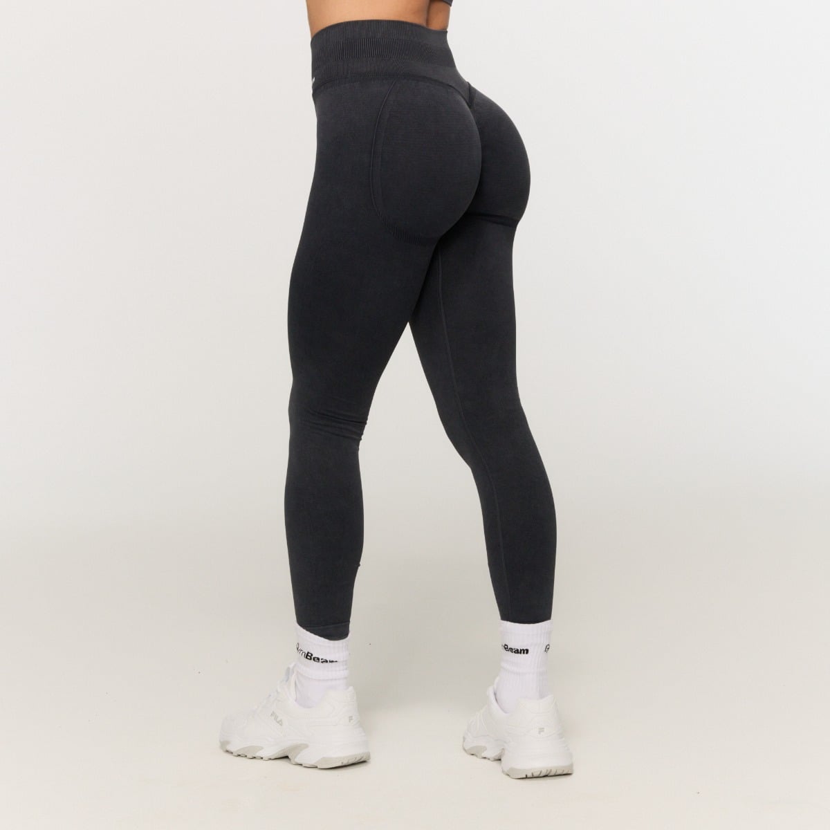 Leggings Seamless Fierce Dark Grey - GymBeam
