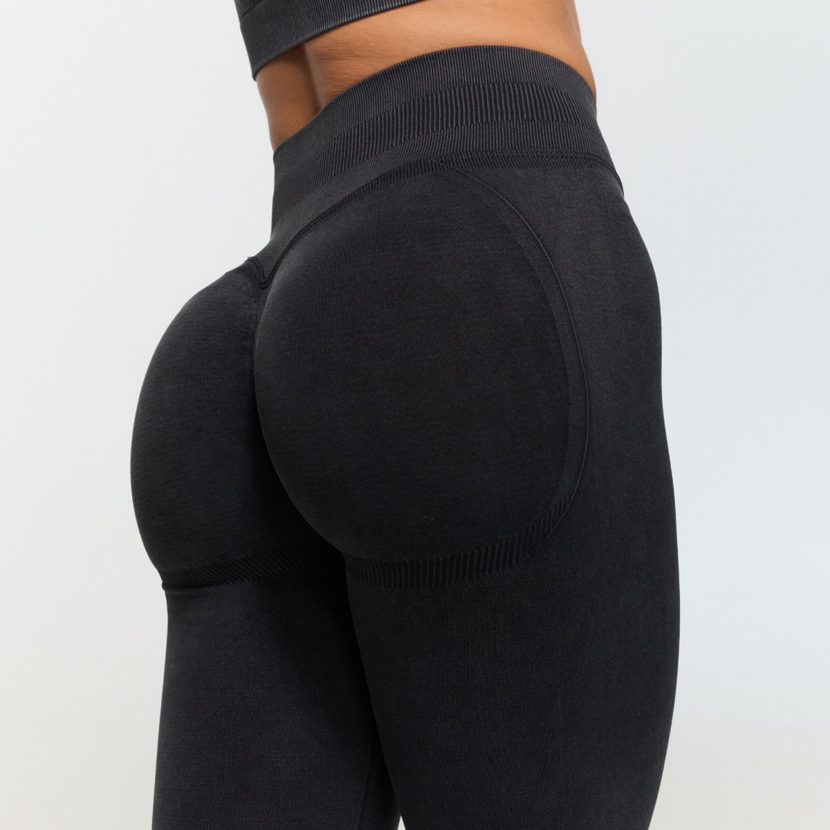 Leggings Seamless Fierce Dark Grey - GymBeam