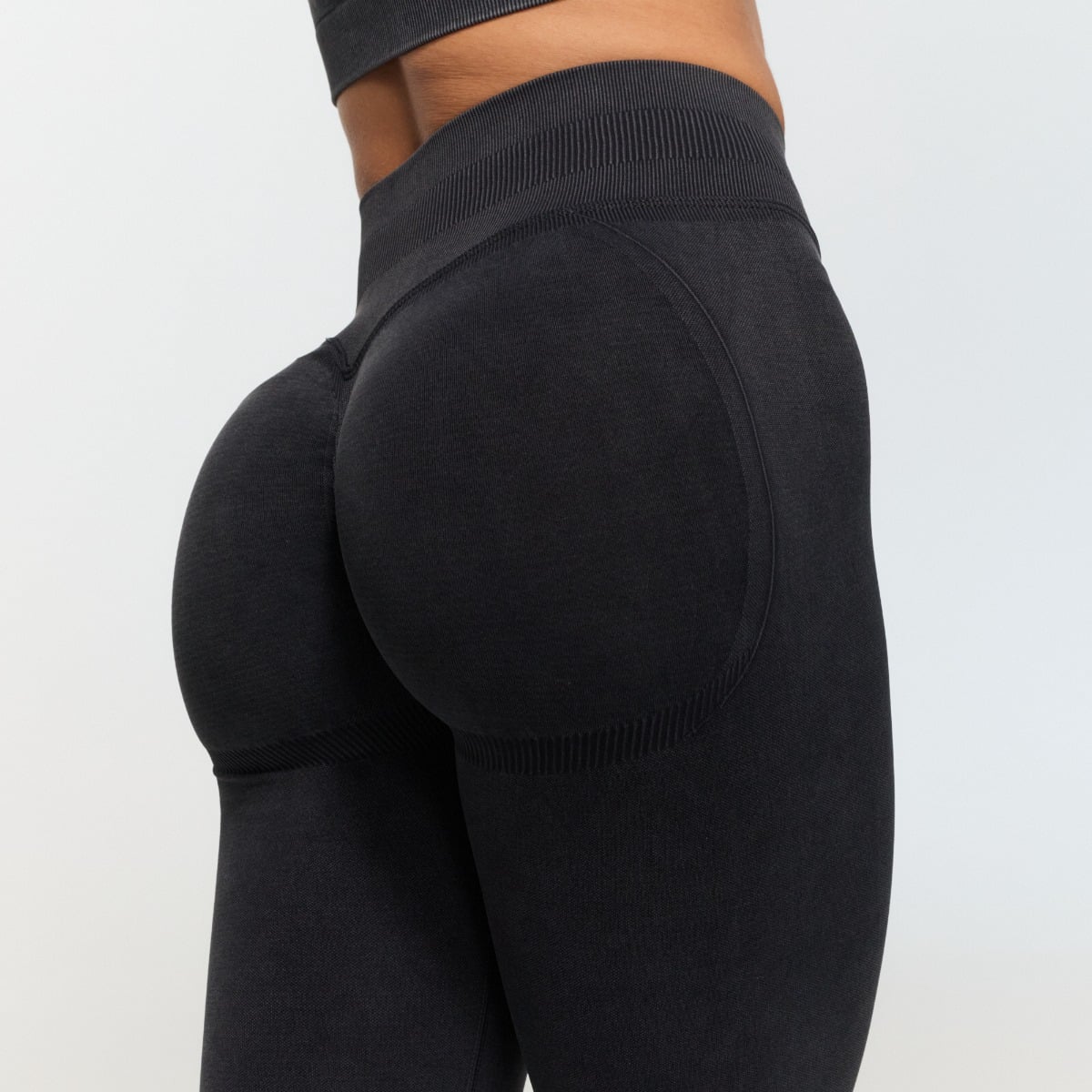 Leggings Seamless Fierce Dark Grey - GymBeam
