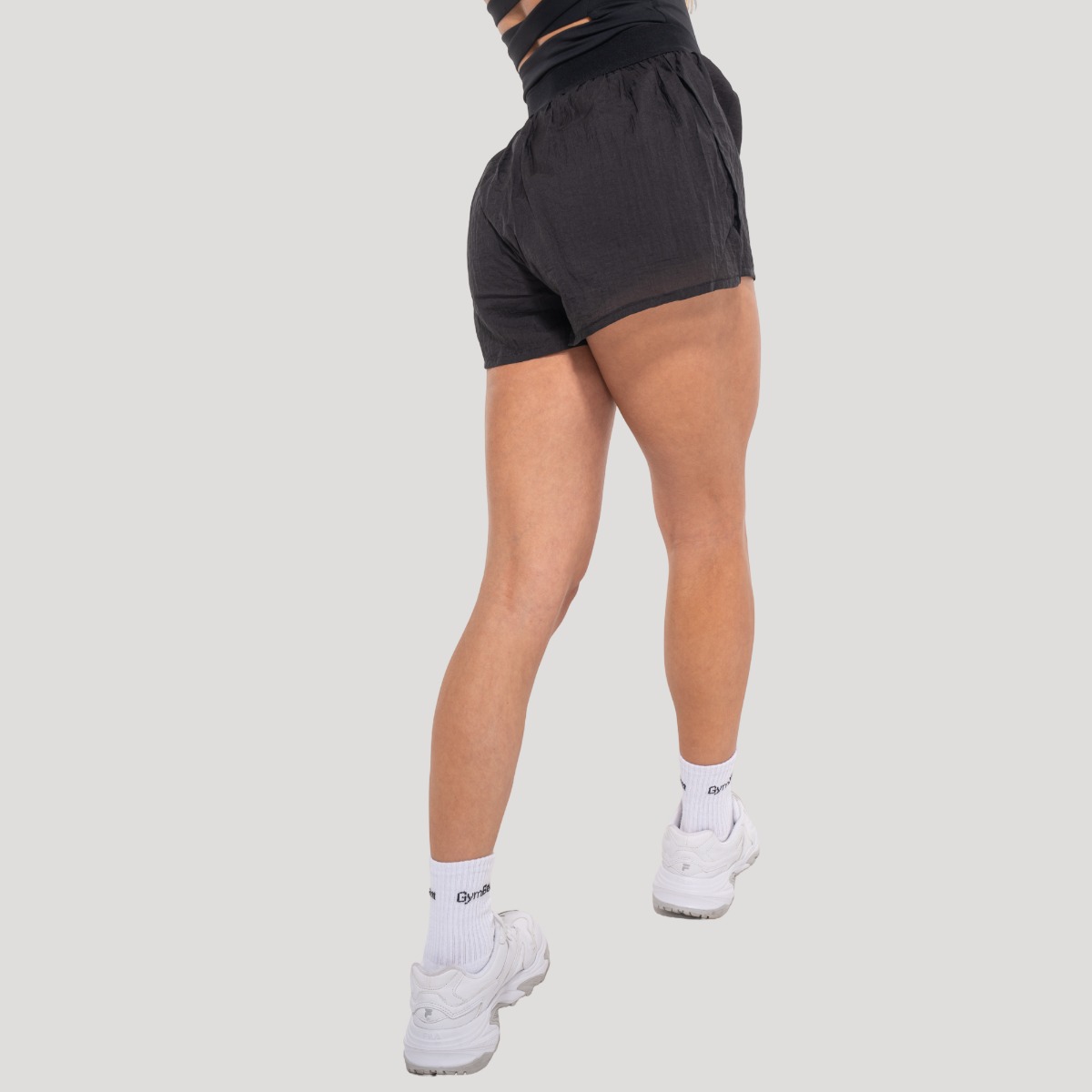 Pantaloncini 2in1 Flow Black - GymBeam