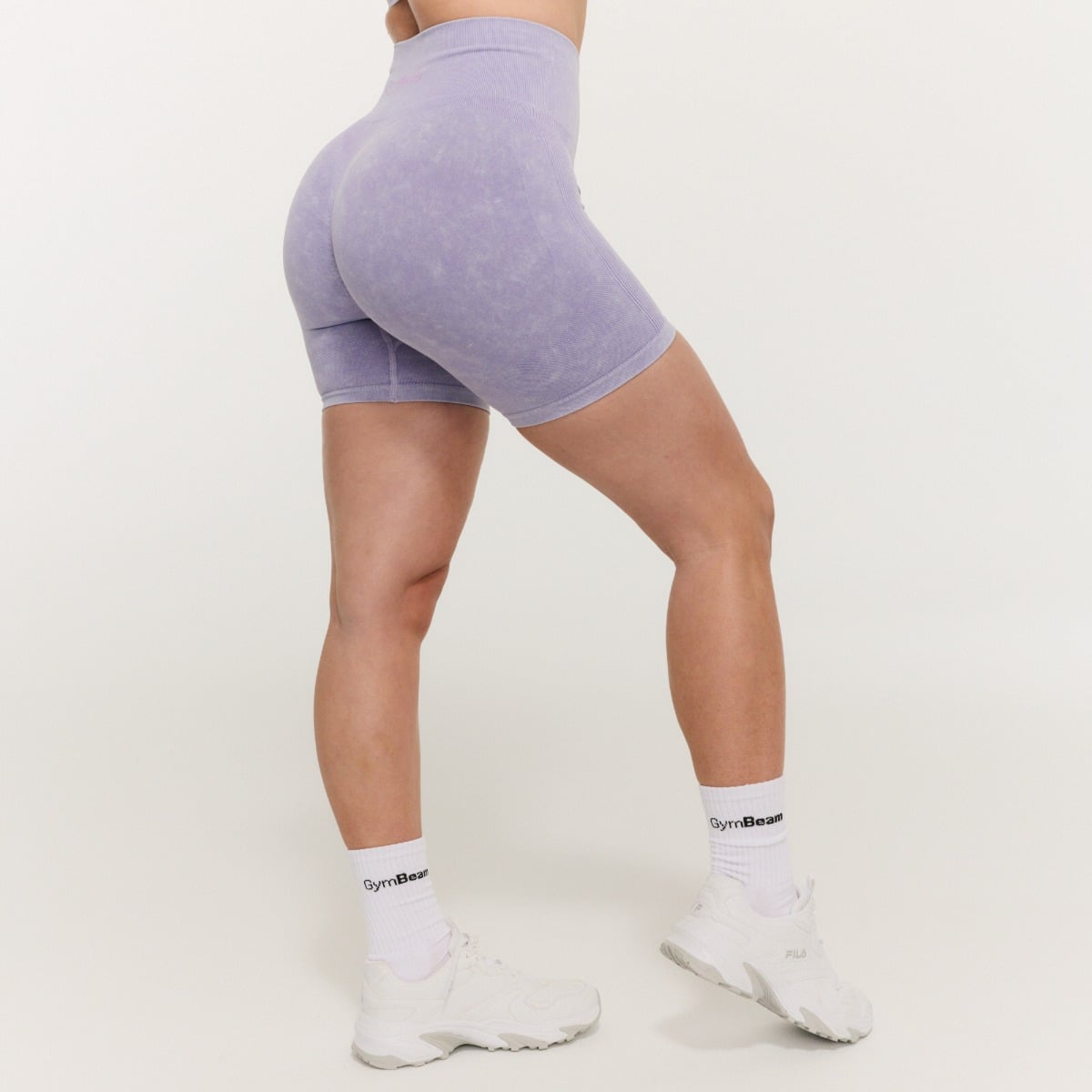 Pantaloncini da Donna Lift Seamless Violet - GymBeam