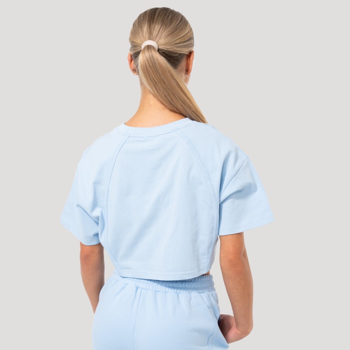 Maglietta Cropped Mochi Blue - GymBeam
