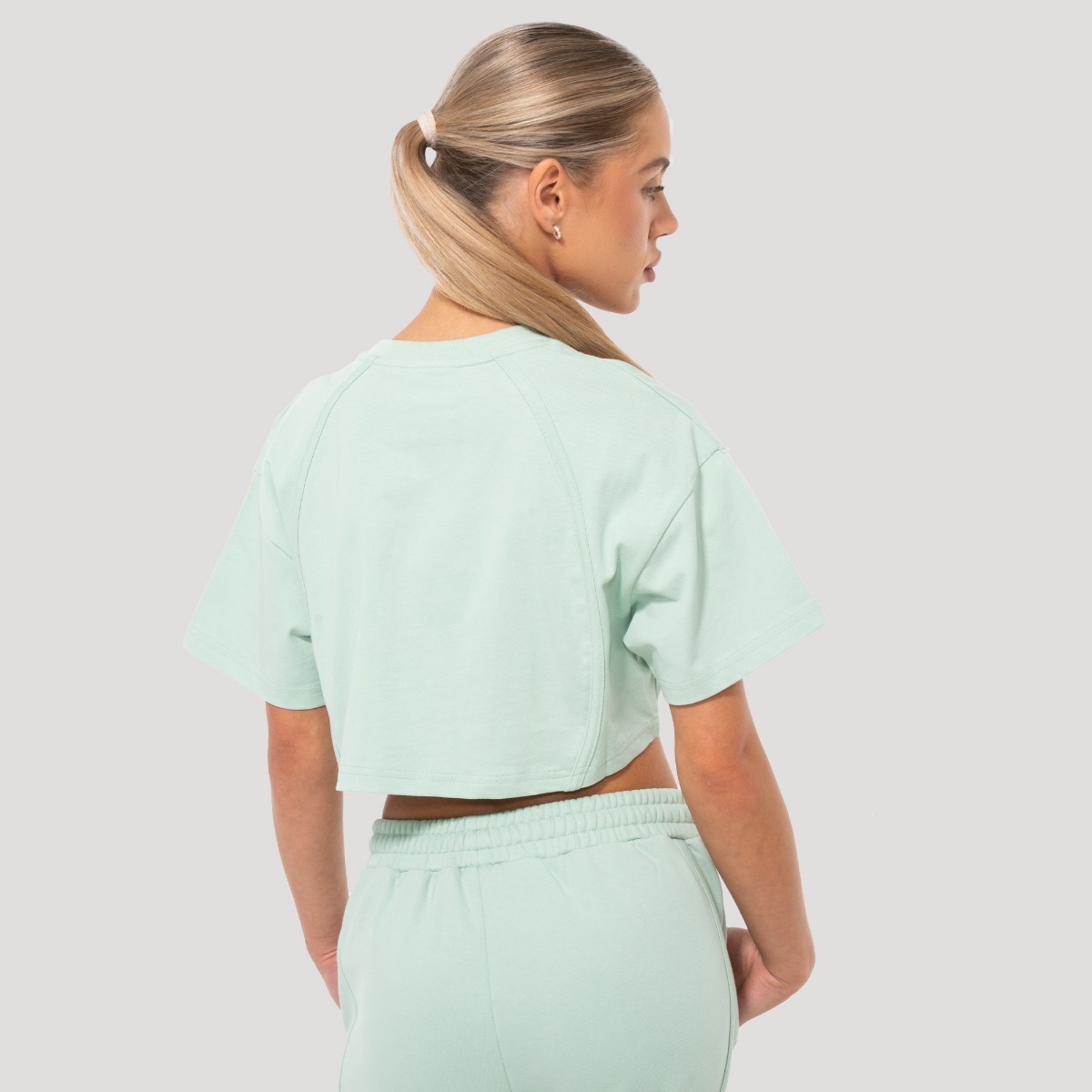 Maglietta Cropped Mochi Green - GymBeam