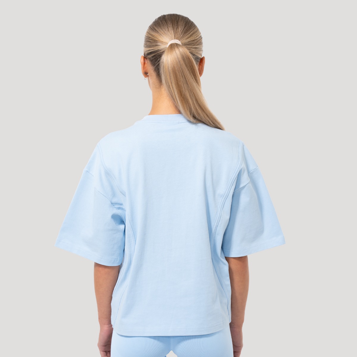 Maglietta Oversize Mochi Blue - GymBeam