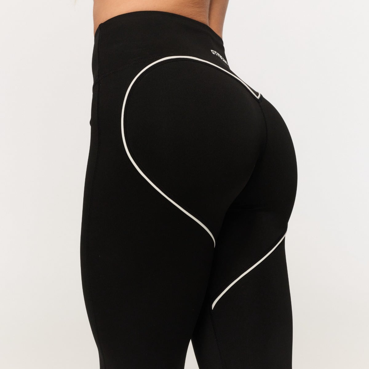 Leggings Varsity Black - GymBeam