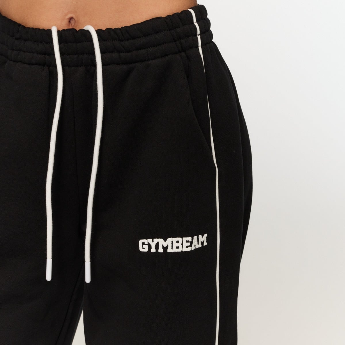 Pantaloni Sportivi da Donna Varsity Black - GymBeam