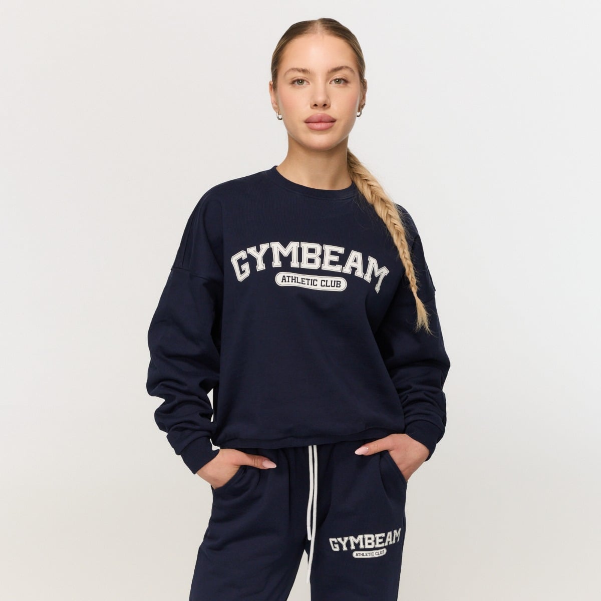 Felpa da Donna Varsity Blue - GymBeam