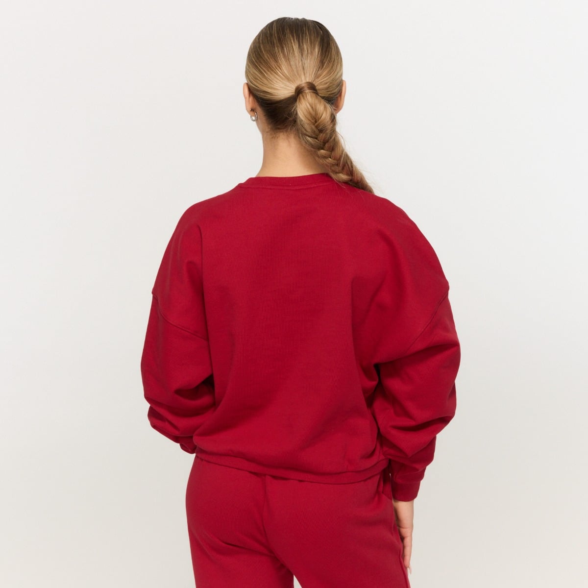 Felpa da Donna Varsity Red - GymBeam