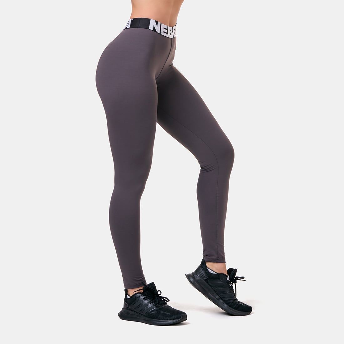 Leggins Squat Hero Scrunch Butt Marron da donna - NEBBIA