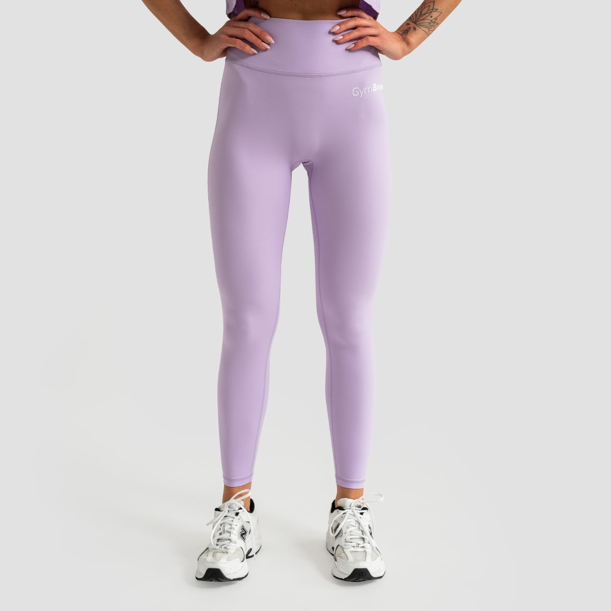 Leggings a Vita Alta da Donna Limitless Lavender - GymBeam