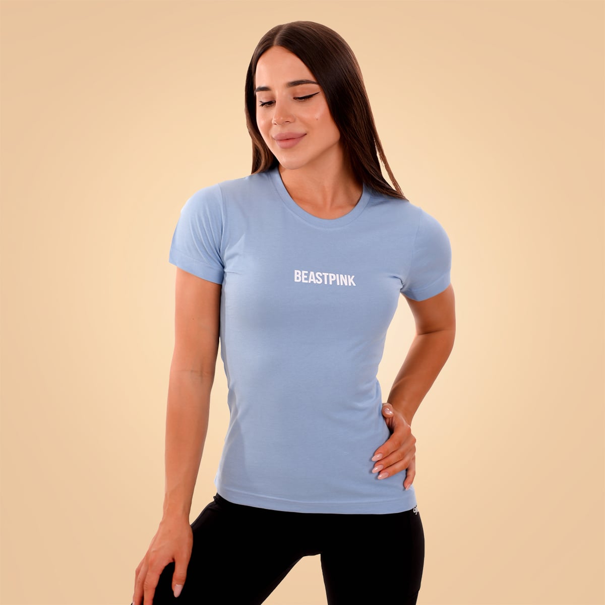 T-Shirt donna Daily Baby Blue - BeastPink