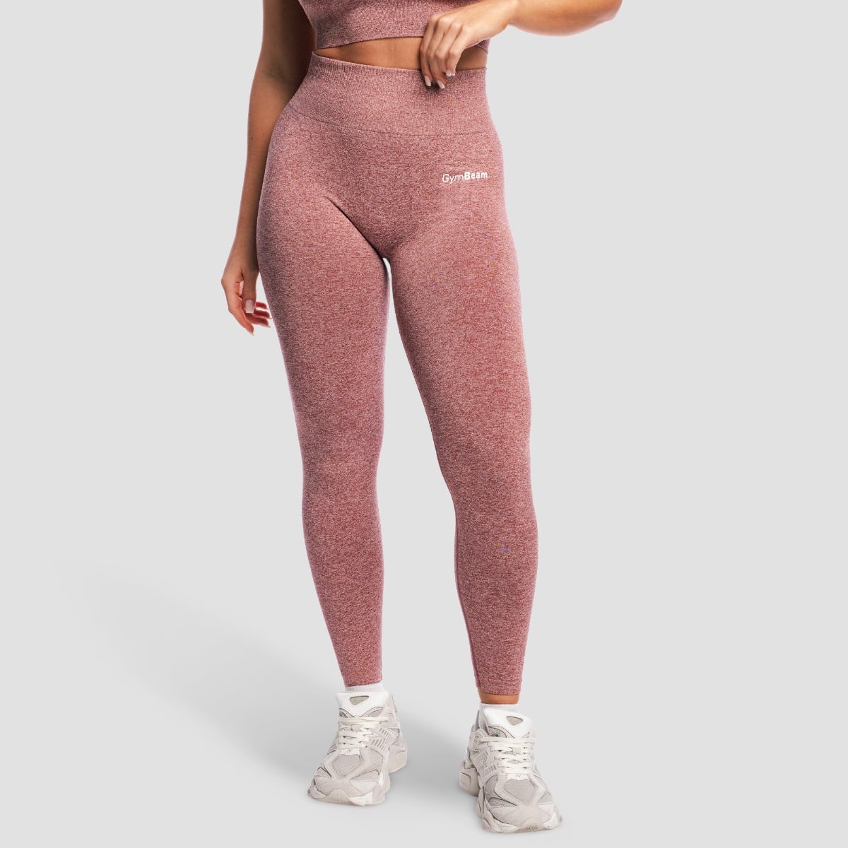 Leggings da Donna FLO Mauve - GymBeam