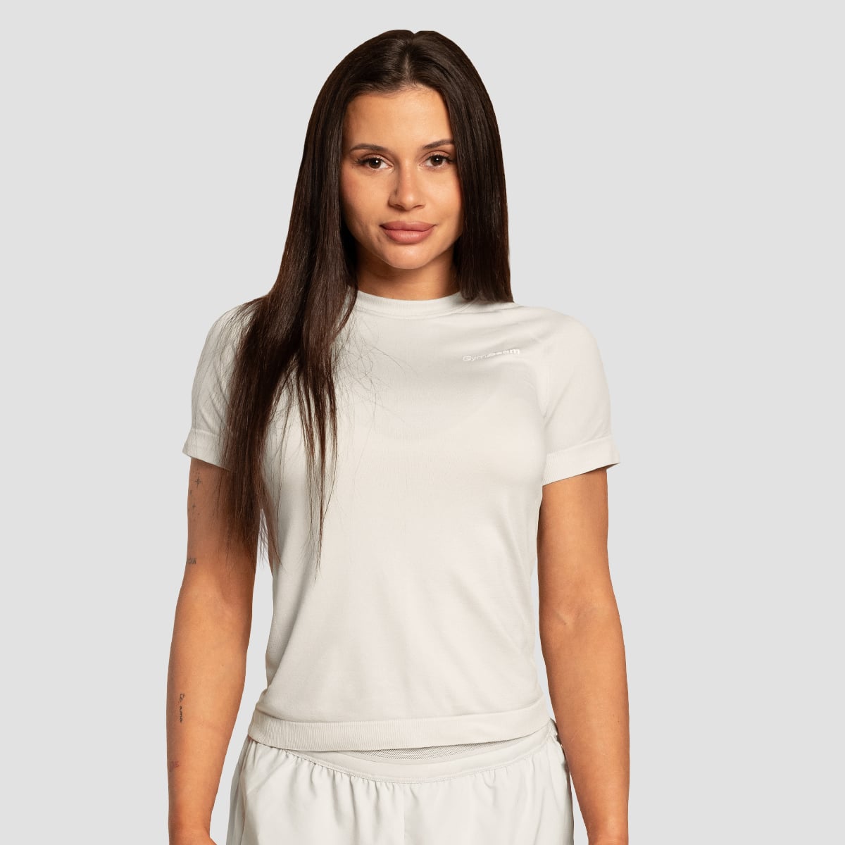 T-Shirt da Donna Pulse X Running Gray - GymBeam