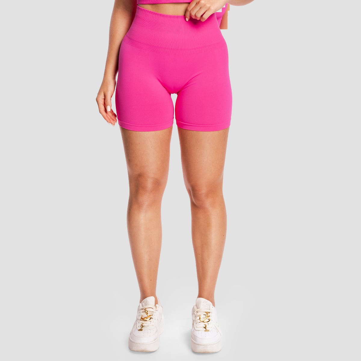 Pantaloncini da Donna Sculpt Seamless Rose - GymBeam